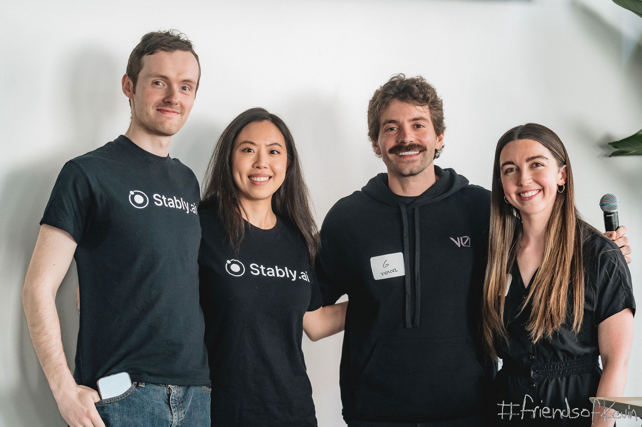 Stably team at Vercel AI Demo Day